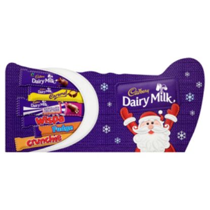 Picture of  Christmas Cad Selection Box Stocking 194g x8